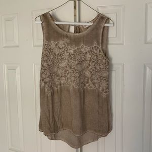 Altar’d State Boho Brown Blouse